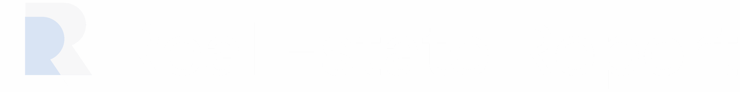 FinCEN real estate report Faded banner with a blue and white R logo on the left and the words Real Estate Report in large, light gray text across the center.